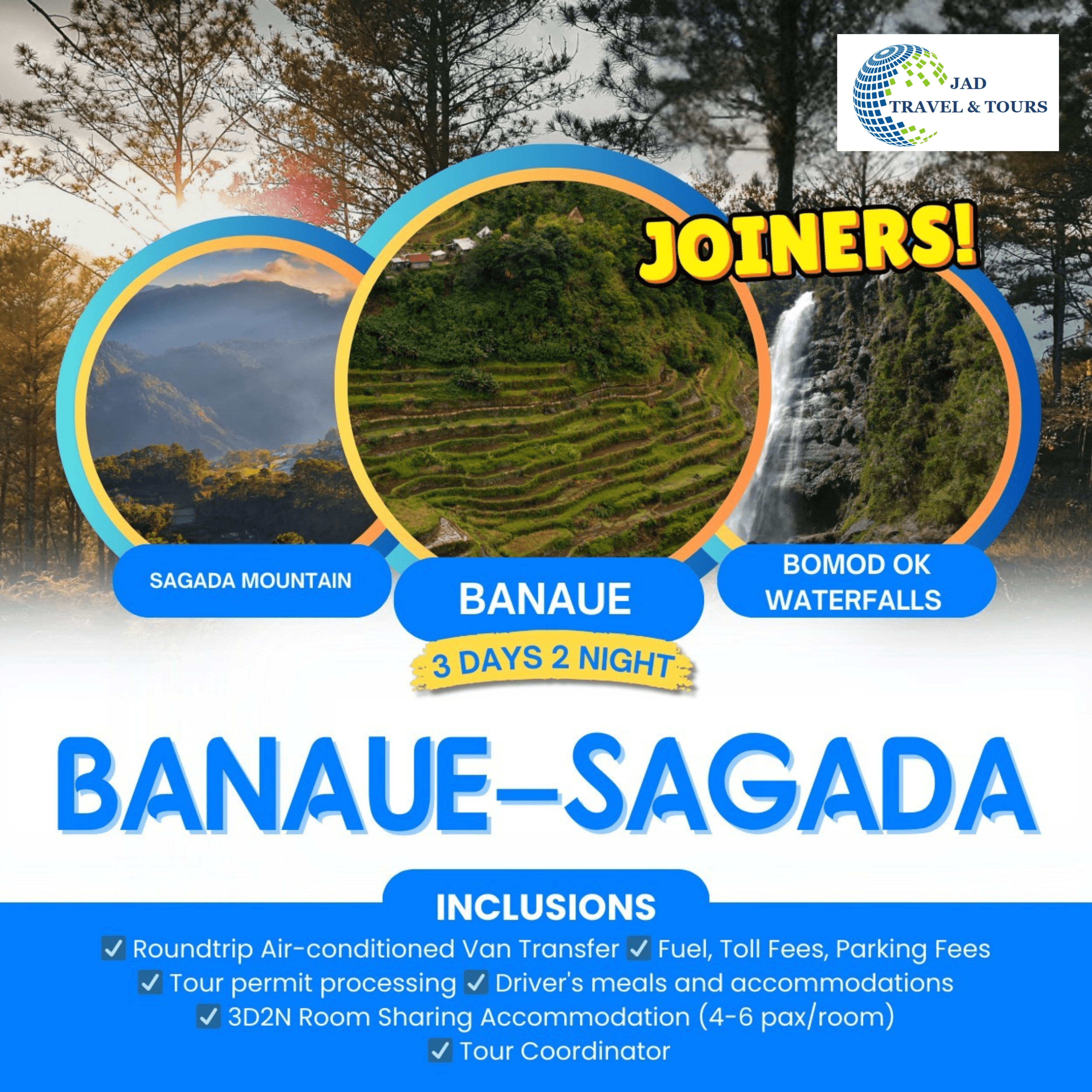 Banaue and Sagada tour package
